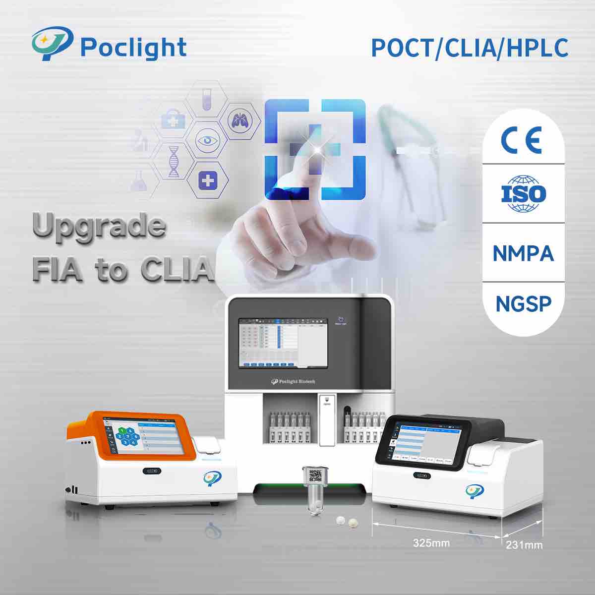 Quão preciso é o teste PLGF usando o kit de detecção do PocLight
