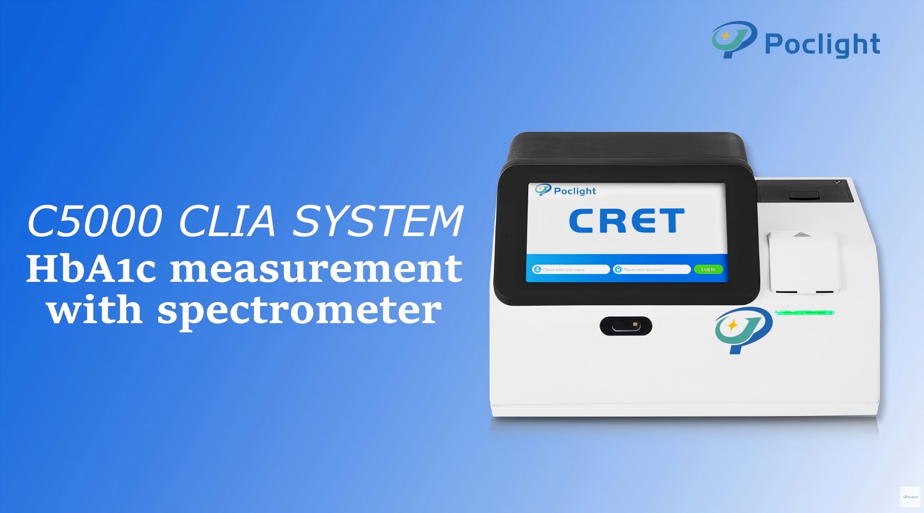 1 minuto para o futuro dos testes de HbA1c CLIA SYSTEM