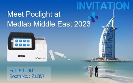 【MEDLAB2023】Meet Poclight at Medlab Middle East 2023!