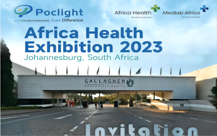 [Medlab Africa 2023] Conheça a Poclight no estande#2.C32 na África!