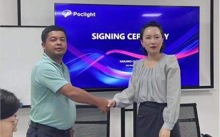 Parabéns à Poclight Biotech e ao parceiro de Mianmar pela assinatura!